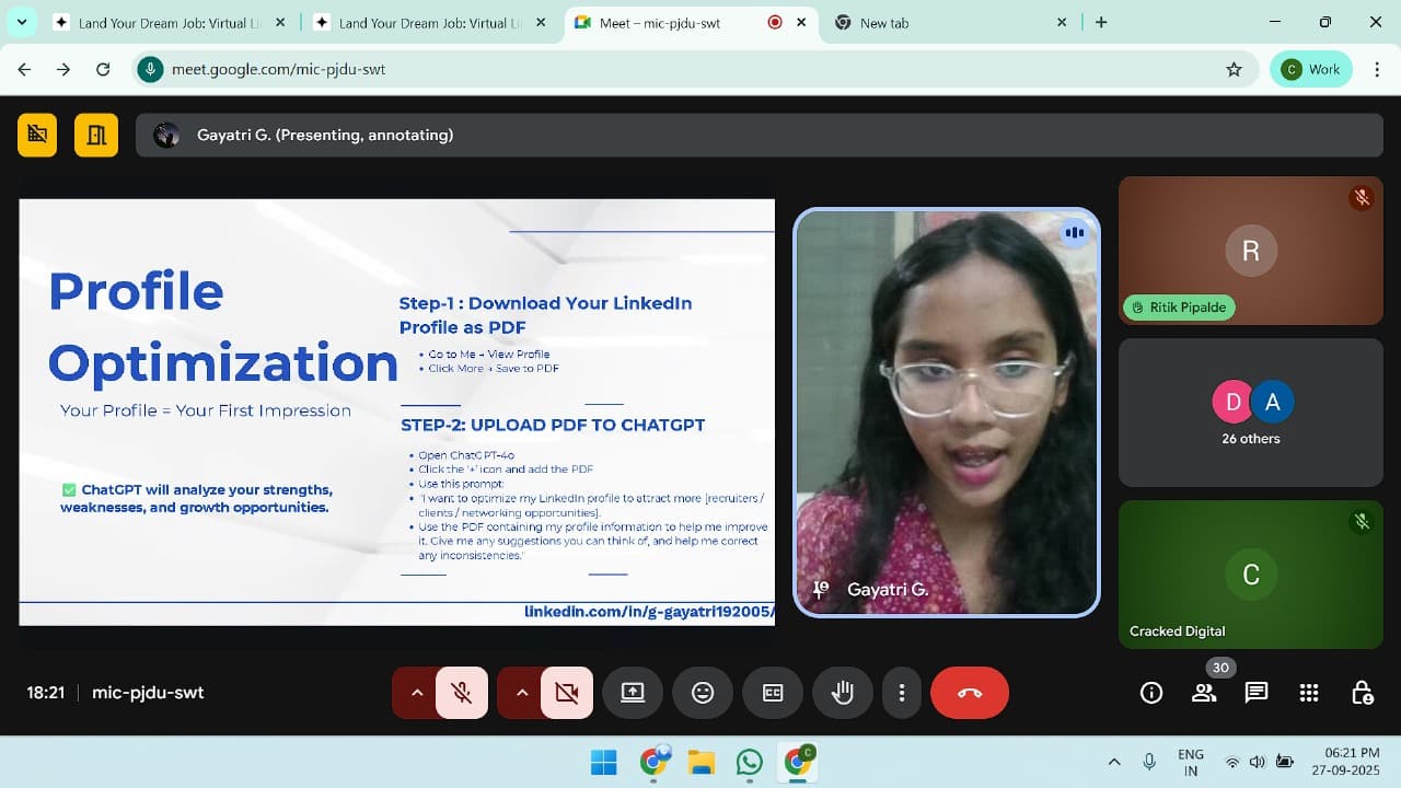 LinkedIn Profile Building Workshop - Image 1